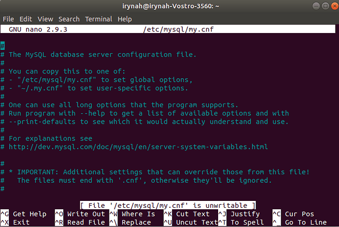 mysqlcnf