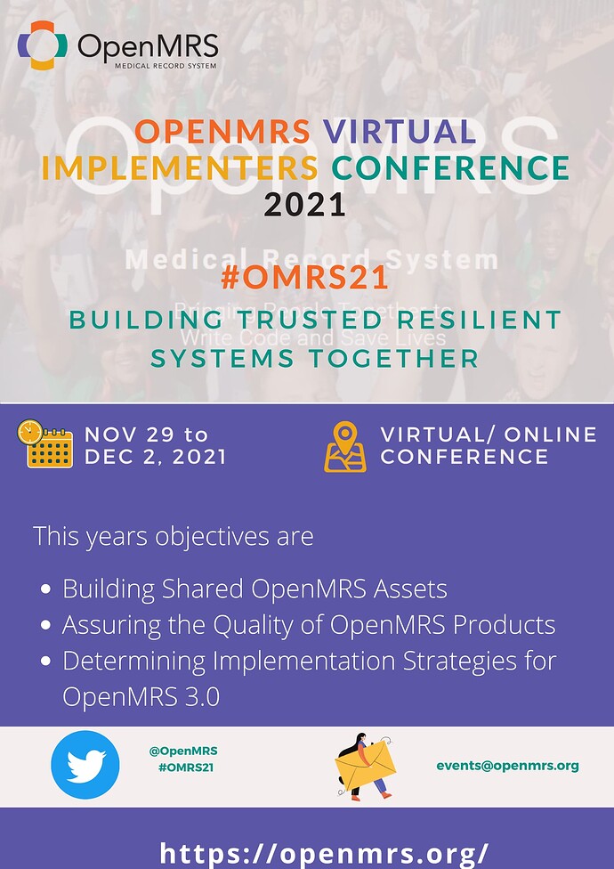OMRS21 Announcement
