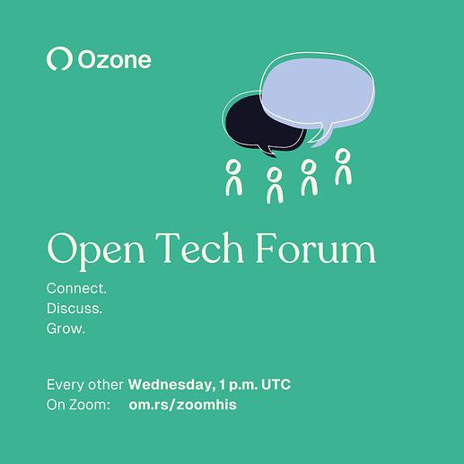 Open Tech Forum