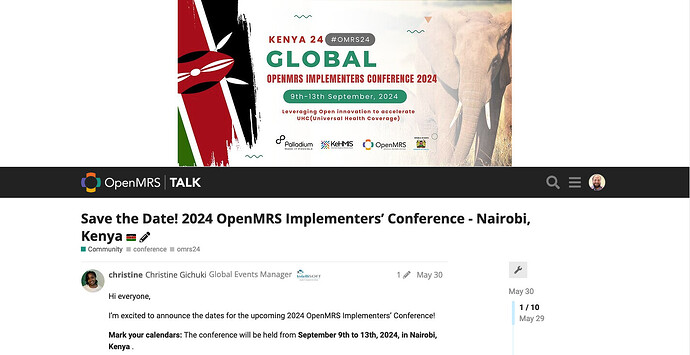 Screenshot showing very large banner