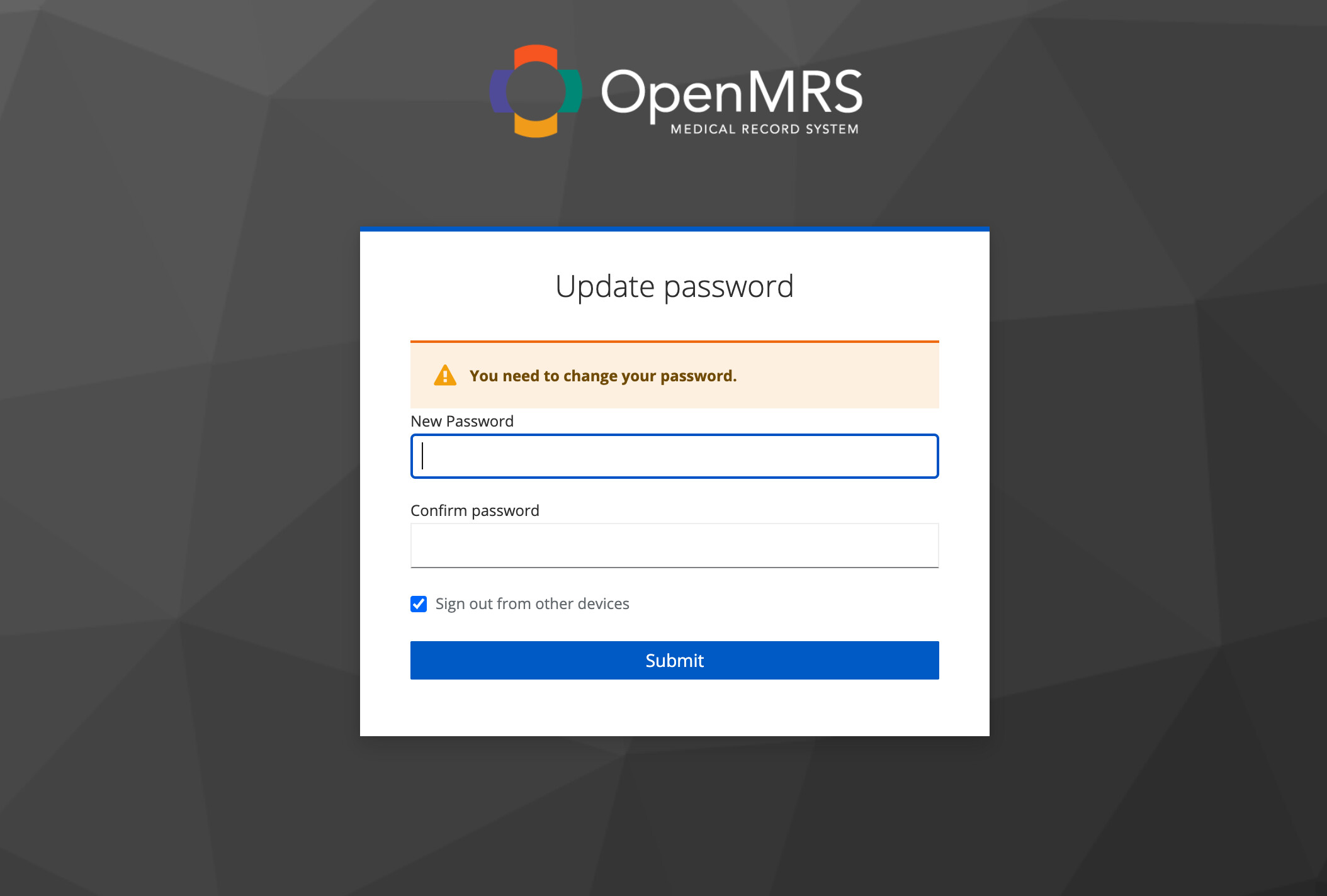 I want to change the title of login screen of openmrs, can please I get  some direction about the config file - OpenMRS Update - OpenMRS Talk