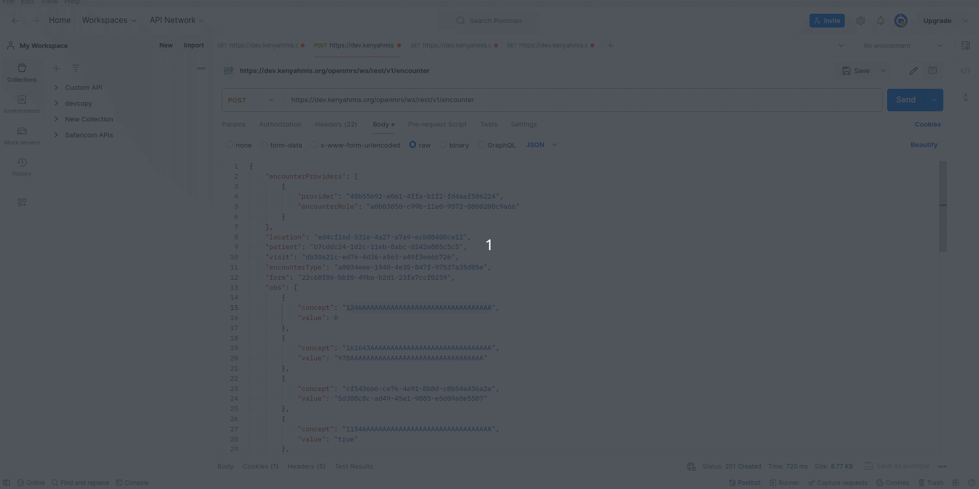 GIF demonstrating the issue
